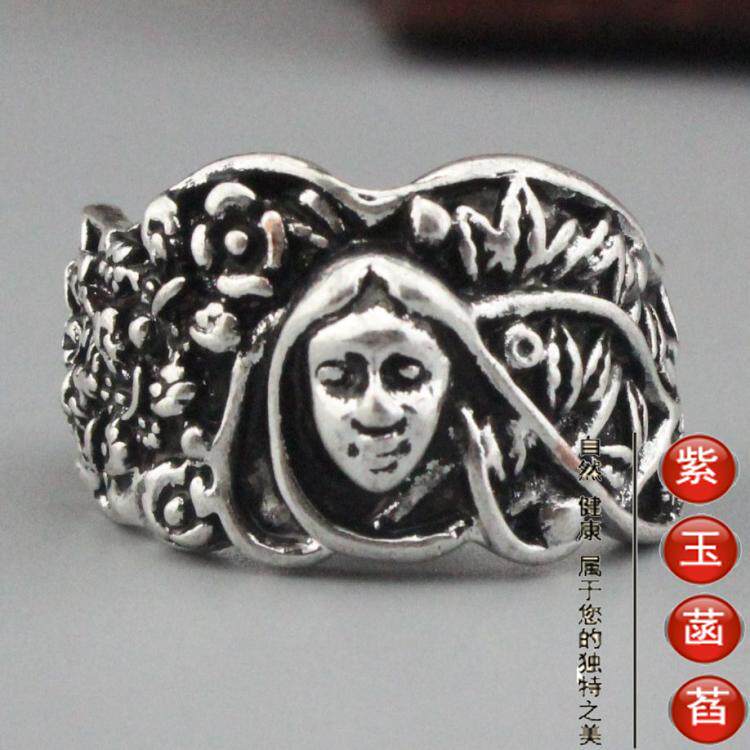 戒指男士复古夸张指环扳指个性花纹森女王霸气朋克非主流夜店范