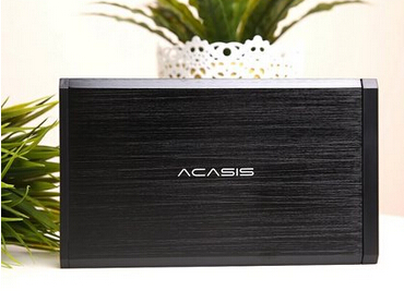 Acasis阿卡西斯铝合金 3.5寸usb3.0移动硬盘盒2.5两用sata硬盘盒