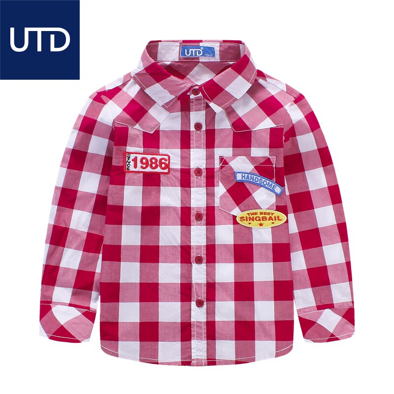 Chemise garcon à manche longue - Ref 2075985 Image 1