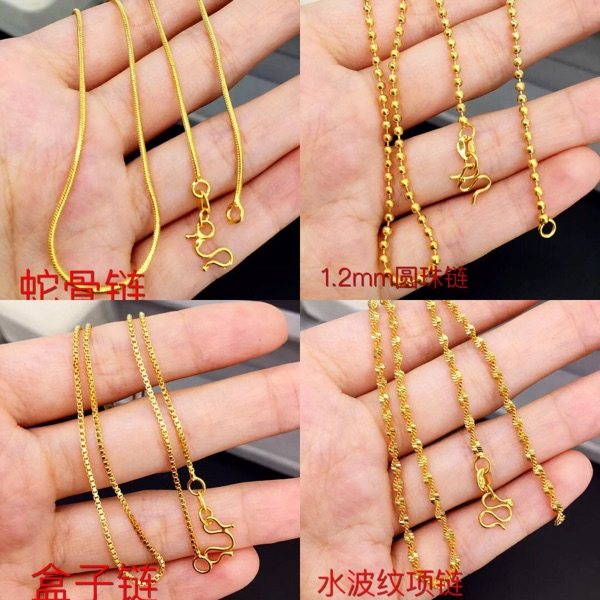 不褪色欧币项链纯手工女士越南
