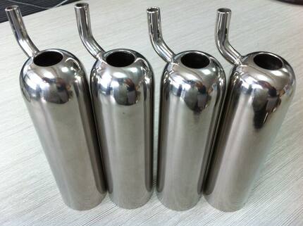 牧场奶牛挤奶机加厚挤奶机钢杯奶衬钢套155*44*17mm