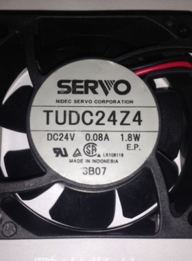 原装日本精工TUDC24Z4 DC24V 0.08A 1.8W 60*60*25 伺服散热风扇