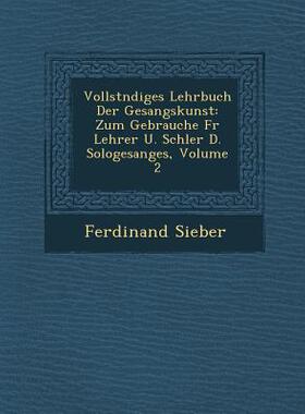 【预售】Vollst Ndiges Lehrbuch Der Gesangsku...
