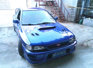 斯巴鲁WRX GC8改装包围套件子弹镜前杠bumper尾翼 翼豹topmix正品