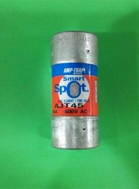AJT 45 AMP TRAP延时熔断器原装进口26X60MM 美尔森 45A 600V全新