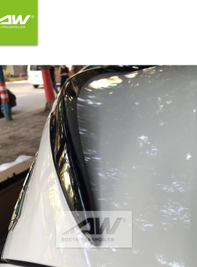 2015奔驰PU尾翼 CLA250 W205 C180 C200L c260L改装尾翼压尾翼