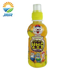 韩国进口 九日牌欧巴熊芒果儿童饮料芒果味240ml/瓶