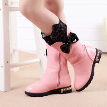 Chaussures enfants en suède ronde totem pour printemps - semelle tendon - Ref 983621 Image 12