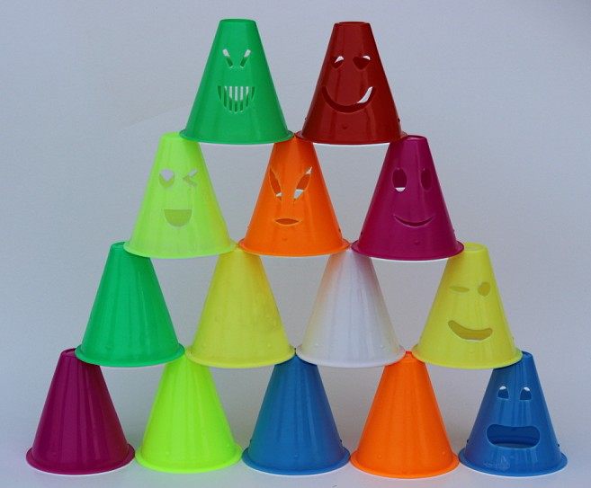 溜冰练习平花轮滑滑轮障碍物