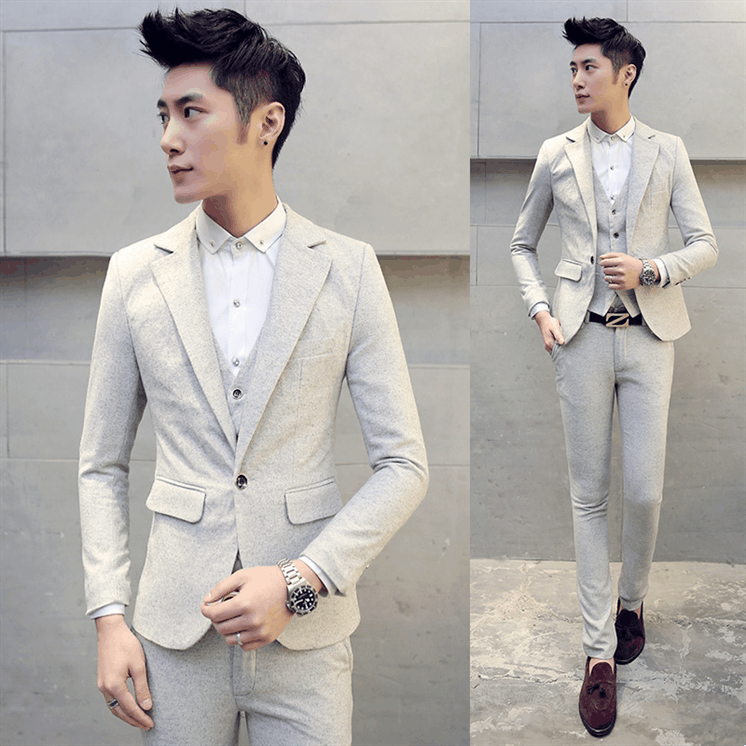 Costume homme FIRUNDIRI en laine pour automne - Ref 1561115 Image 1