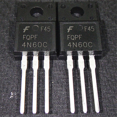 全新 FQPF4N60C  4N60C  TO-220F  N沟道  600V/4A  现货