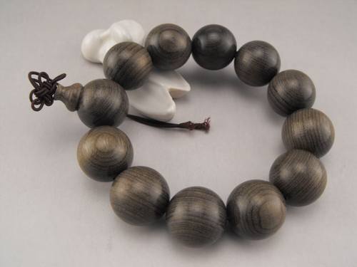 金丝楠木20mm手链天然佛珠