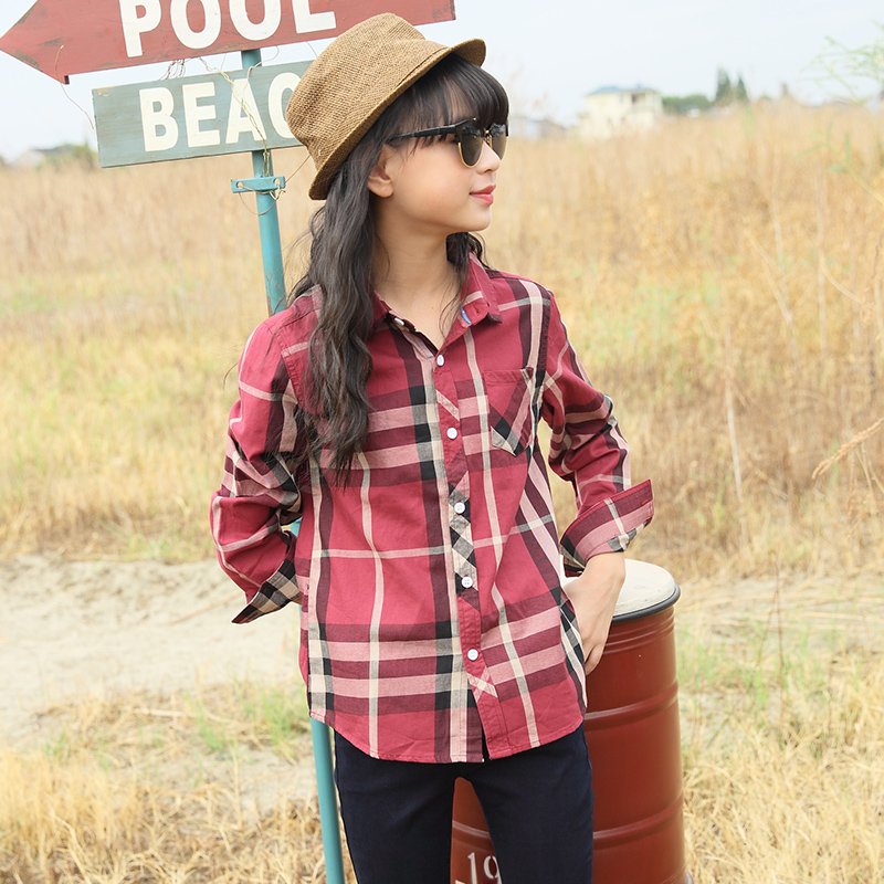 Chemise fille à manche longue - Ref 2084844 Image 1