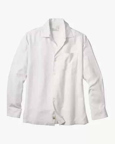 Tommy Bahama Шелковая освежающая рубашка, европейский стиль, простой и элегантный дизайн, США