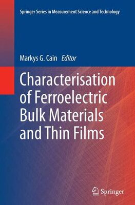 【预订】Characterisation of Ferroelectric Bu...