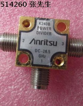 Anritsu K240B DC-26.5GHz 一分二 功率功分器 可代替11667B/1163