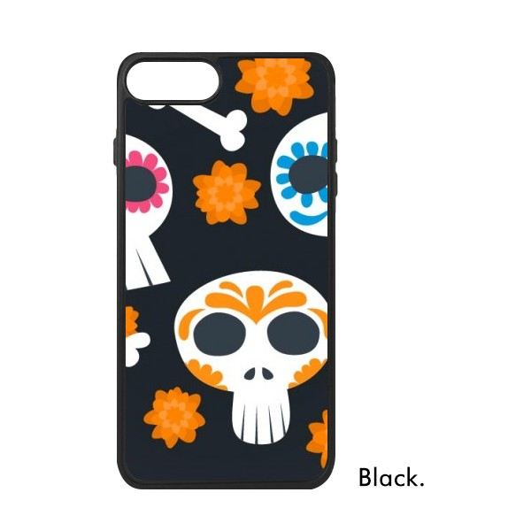 适用于iPhone橘黄色花墨西哥文化Xr手机壳max保护套678plus硅胶11