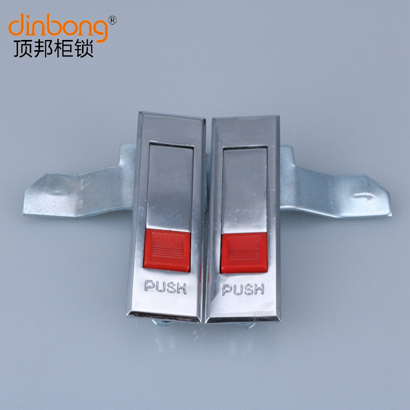 平面出型配电器箱机柜门弹跳锁