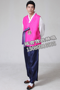 男士韩服/传统民族服装/朝鲜族传统韩服 NN0003