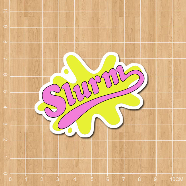 Autocollant pour téléphone portable SLURM STICKER - Ref 1369157 Image 1