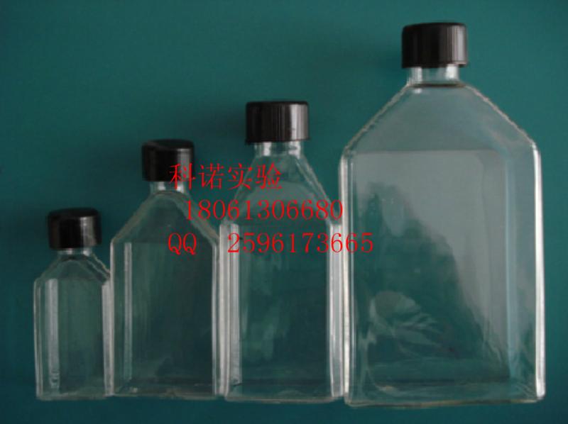 实验室耗材   80ml玻璃螺口细胞培养瓶 斜口瓶 80ml细胞瓶 可开票