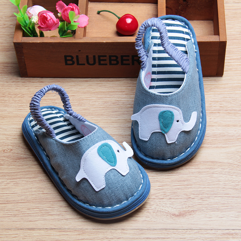 Chaussures enfants tissu en coton pour printemps - semelle tendon - Ref 1046916 Image 1