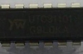 无绳电话用语音压扩电路 UTC31101 DIP16原装现货 质量保证