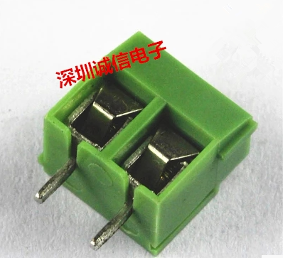 螺钉式KF126-2P绿接线柱5.08MM