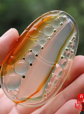 俏色玉髓竹节如意葫芦吊坠选择