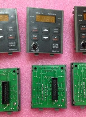 台安变频器N2系列小面板NDOP-01显示调速操作面板及面板延长线
