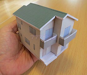 diy别墅作业手工建筑沙盘