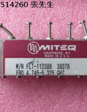 MITEQ FLT-112386-38978 4.745-5.325GHz SMA RF 同轴带通滤波器
