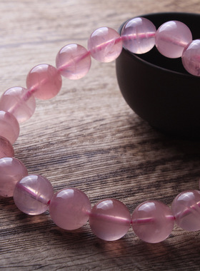 冰种天然招桃花女神款水晶手链