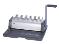 HP豪普5015梳式胶圈装订机 夹条打孔机 21孔 边距可调