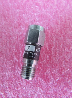 weinschel 4T-7dB 7dB DC-18GHz 2W SMA RF 同轴固定衰减器