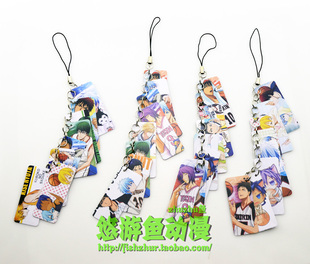 黑子的篮球串卡黑子哲也挂卡火神大我手机链青峰大辉包包挂件
