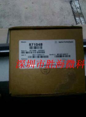 87104B Agilent DC-20GHz SP4T 24V SMA射频微波同轴开关
