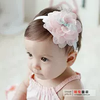 Детский аксессуар для волос для девочек, детская повязка на голову для принцессы, в корейском стиле, кружевное платье, в цветочек