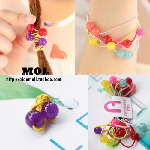 GRAINDEBEAUTE发饰圆球头绳