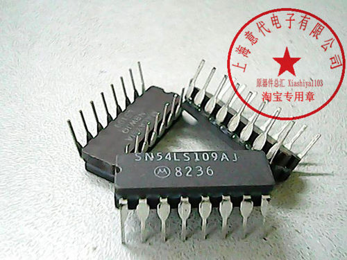 SN54LS109AJ   MOT  54LS109【原装】赛格市场G332室实体店 现货