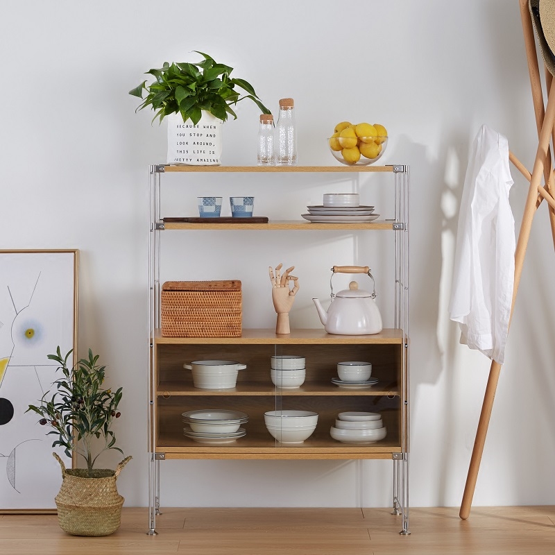 Jugar极架【L+餐边柜】不锈钢sus日式收纳置物厨房餐厅酒零食书架|msdalam kategori perabot kediaman, kabinet, kabinet sebelah Meal - dari Buy2taobao.com untuk memberikan perkhidmatan ejen Taobao profesional membeli