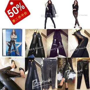 春秋裤 显瘦修身 意大利calzedonia外穿打底裤 子特价 第二件半价