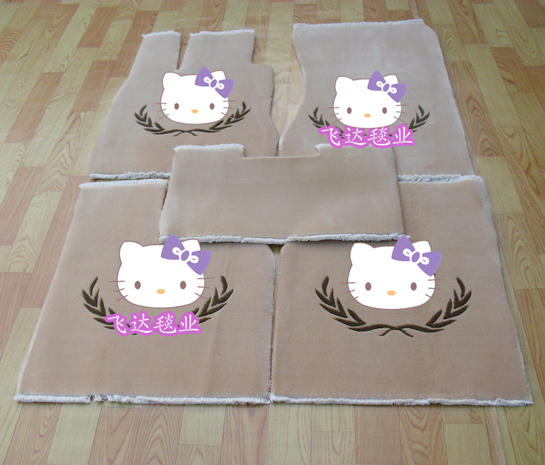 羊毛进口专车专用可水洗脚垫