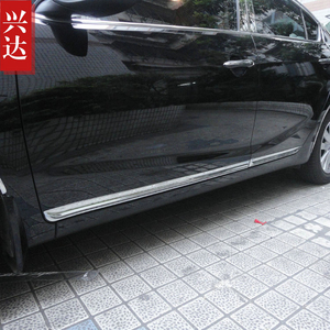 适用于2012-18款东风悦达起亚K3不锈钢镀铬车身亮条K3门边装饰条