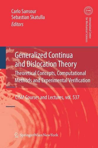 【预订】Generalized Continua and Dislocation...