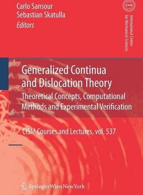 【预订】Generalized Continua and Dislocation...