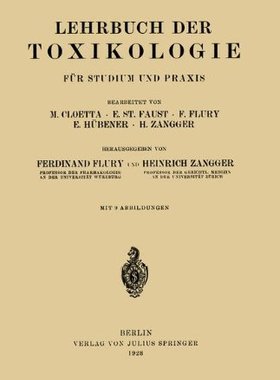 【预订】Lehrbuch Der Toxikologie Fur Studium...