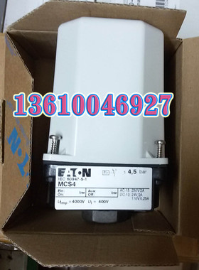 EATON MOELLER伊顿压力开关MCS4 全新原装正品现货