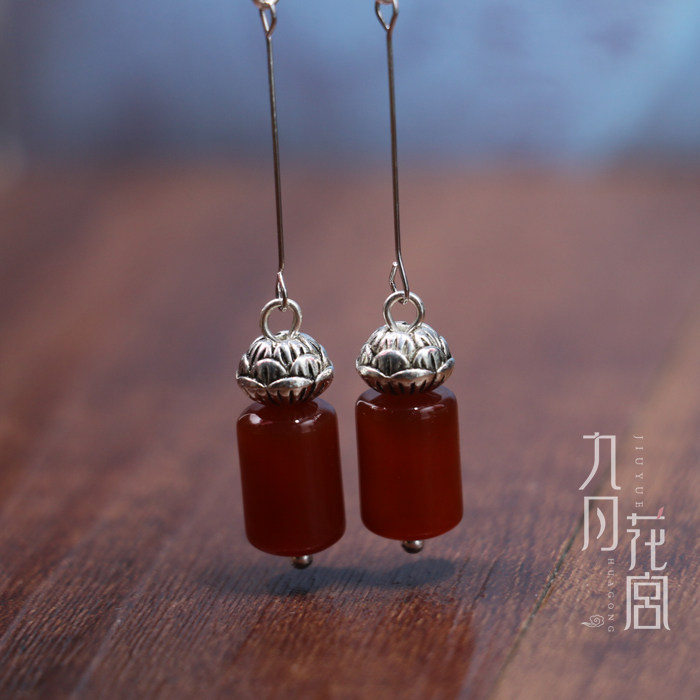 长款气质古代防过敏优雅女士耳环