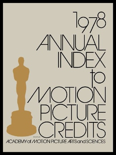 【预售】Annual Index to Motion Picture Credits 1978.